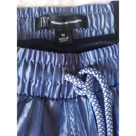 INC International Concepts, Polyester and nylon shorts, blue, for men, size M. - Picture 3 of 10